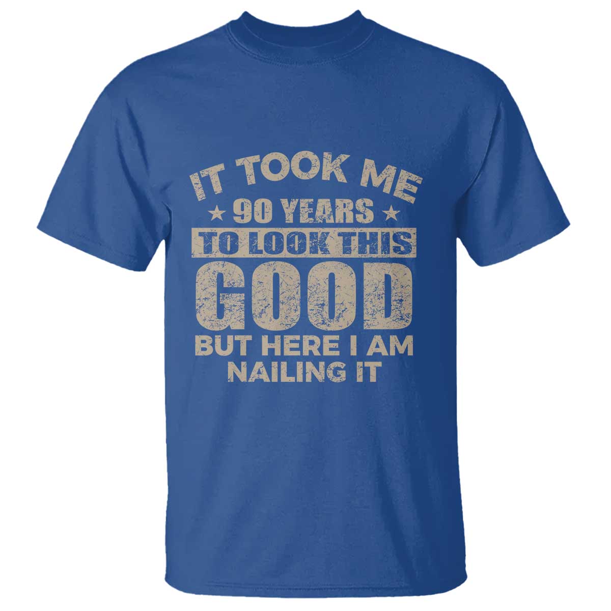 Funny 90th Birthday T Shirt Retro Grandpa Grandma Bday Gift
