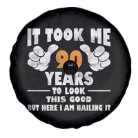 Funny 90th Birthday Spare Tire Cover It Took Me 90 Years To Look This Good