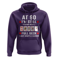 Funny 90th Birthday Hoodie Funny 90 Year Old Cards