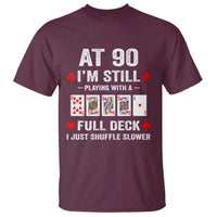 Funny 90th Birthday T Shirt Funny 90 Year Old Cards