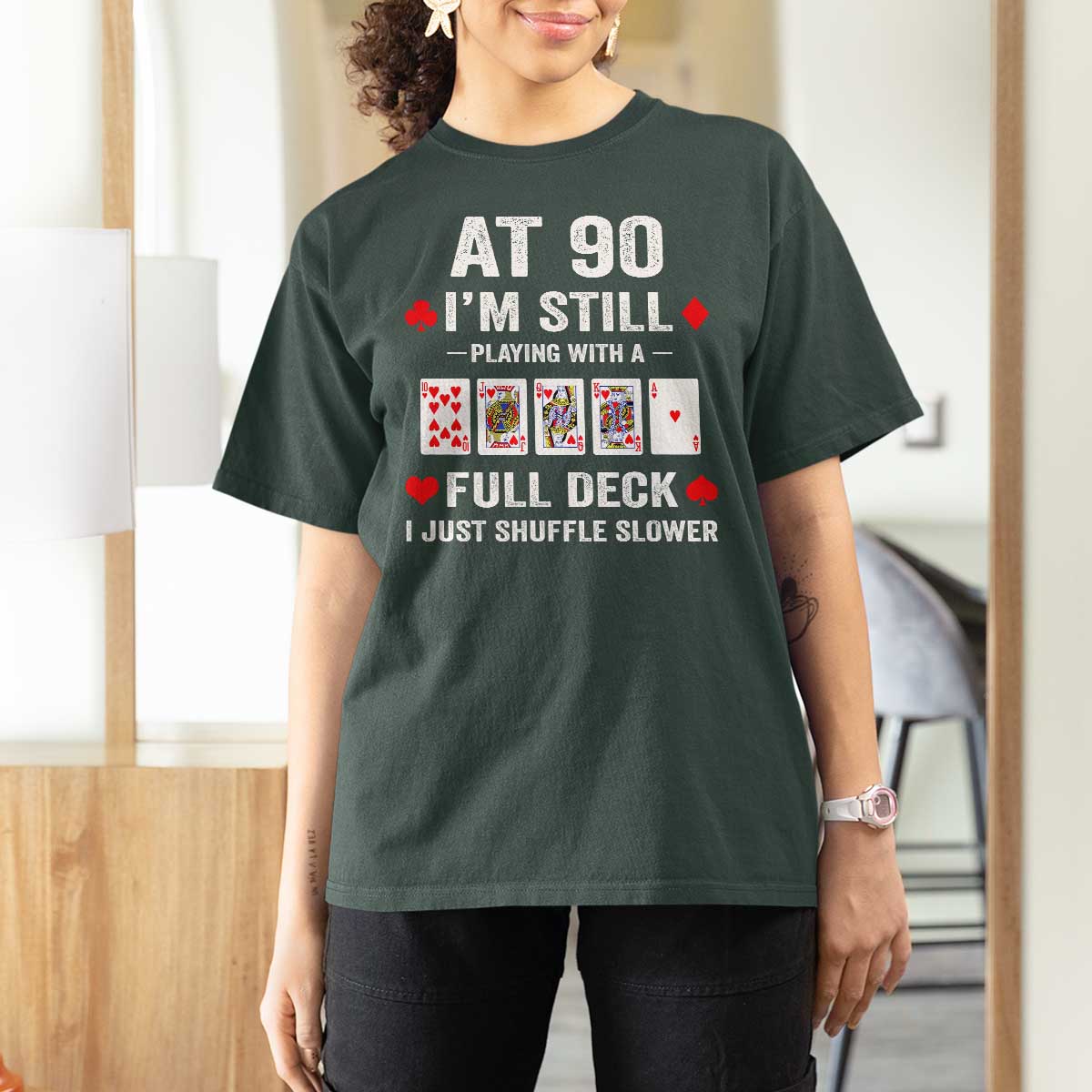 Funny 90th Birthday T Shirt For Women Funny 90 Year Old Cards