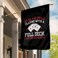 Funny 90th Birthday Garden Flag Retro Funny 90 Year Old Cards Bday Gifts