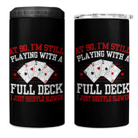 Funny 90th Birthday 4 in 1 Can Cooler Tumbler Retro Funny 90 Year Old Cards Bday Gifts