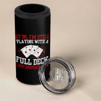 Funny 90th Birthday 4 in 1 Can Cooler Tumbler Retro Funny 90 Year Old Cards Bday Gifts