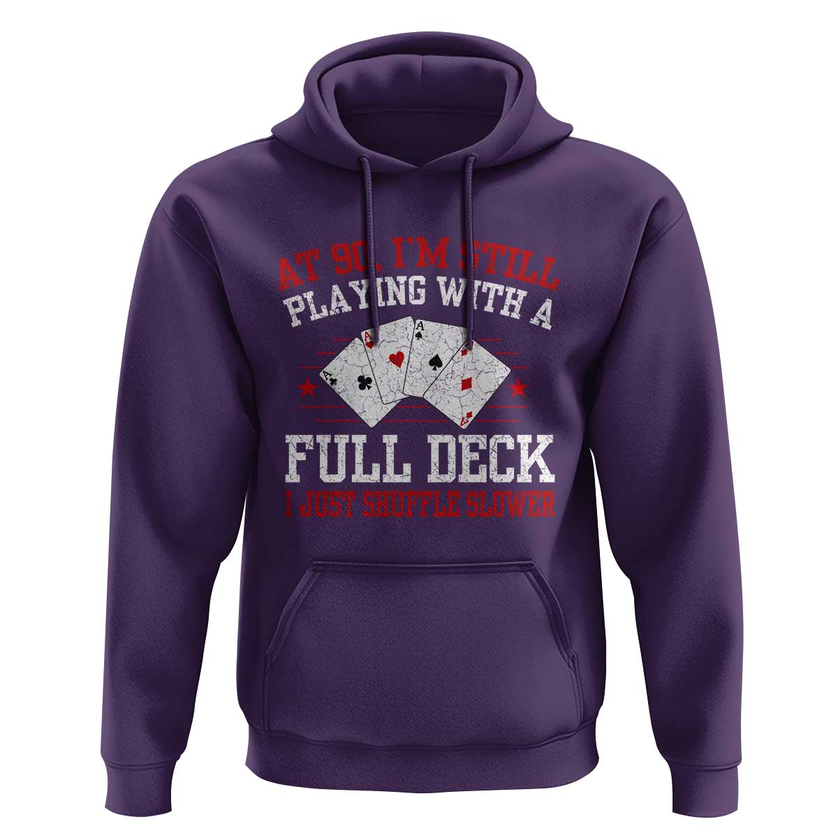 Funny 90th Birthday Hoodie Retro Funny 90 Year Old Cards Bday Gifts
