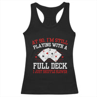 Funny 90th Birthday Racerback Tank Top Retro Funny 90 Year Old Cards Bday Gifts