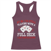 Funny 90th Birthday Racerback Tank Top Retro Funny 90 Year Old Cards Bday Gifts
