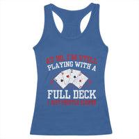 Funny 90th Birthday Racerback Tank Top Retro Funny 90 Year Old Cards Bday Gifts