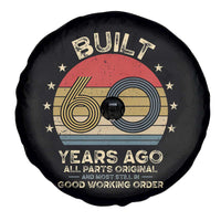 Funny 60th Birthday Spare Tire Cover Vintage Retro Built 60 Years Ago