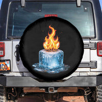 Subtle Anti Ice Spare Tire Cover Ice Melting Satire Political Humor