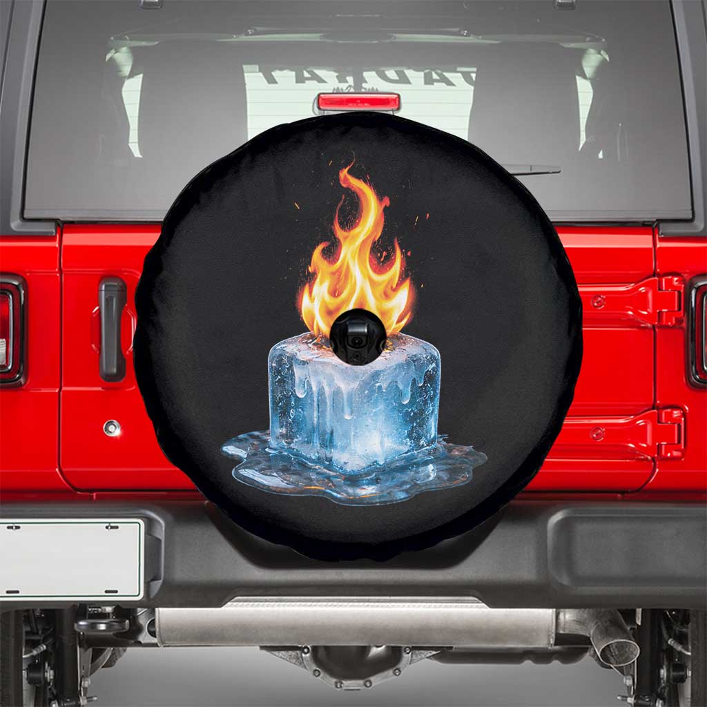Subtle Anti Ice Spare Tire Cover Ice Melting Satire Political Humor
