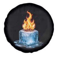 Subtle Anti Ice Spare Tire Cover Ice Melting Satire Political Humor