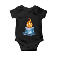 Subtle Anti Ice Baby Onesie Ice Melting Satire Political Humor