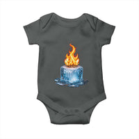 Subtle Anti Ice Baby Onesie Ice Melting Satire Political Humor