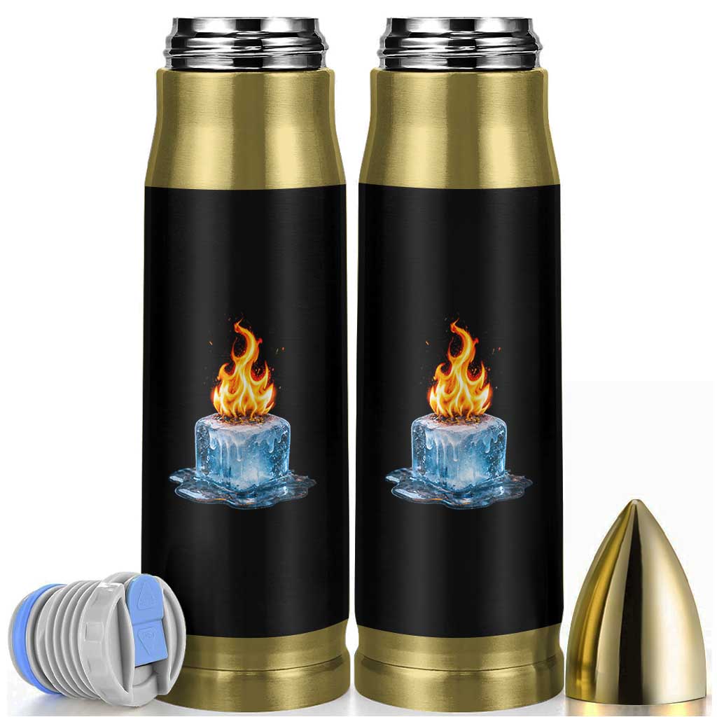Subtle Anti Ice Bullet Tumbler Ice Melting Satire Political Humor