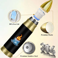 Subtle Anti Ice Bullet Tumbler Ice Melting Satire Political Humor