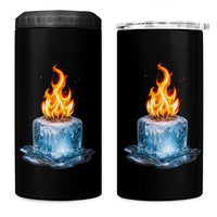 Subtle Anti Ice 4 in 1 Can Cooler Tumbler Ice Melting Satire Political Humor
