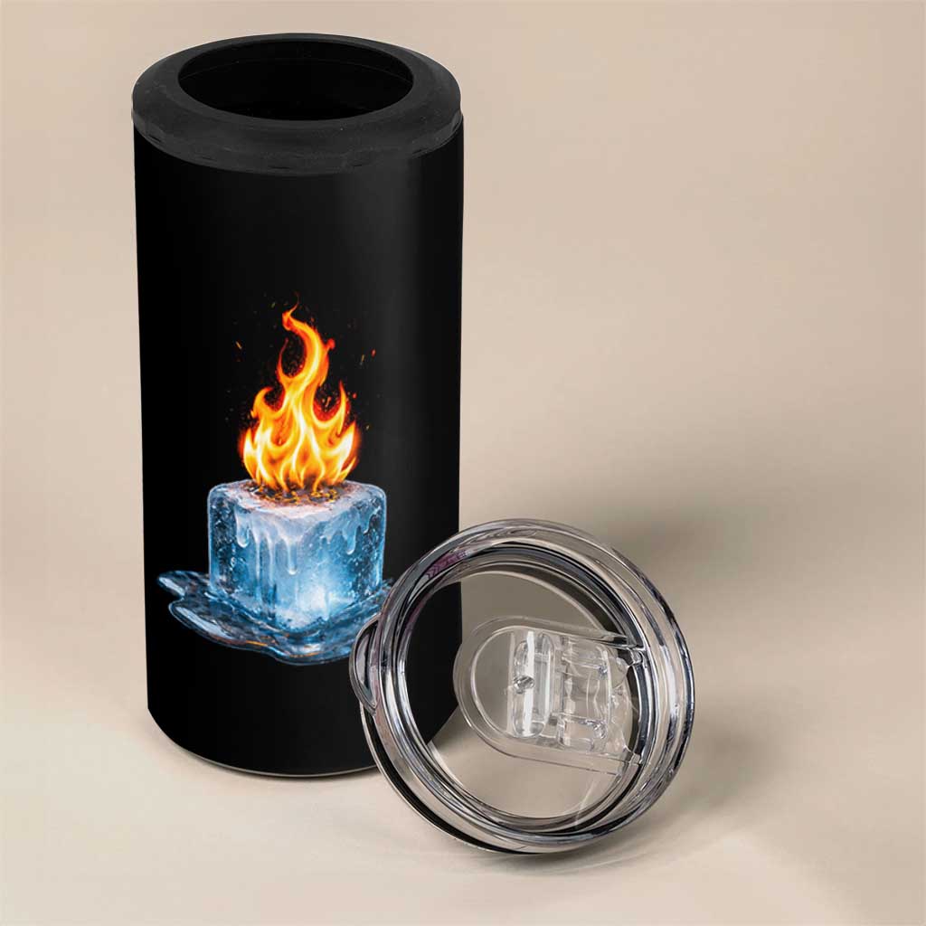 Subtle Anti Ice 4 in 1 Can Cooler Tumbler Ice Melting Satire Political Humor