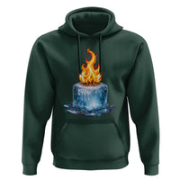 Subtle Anti Ice Hoodie Ice Melting Satire Political Humor