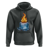Subtle Anti Ice Hoodie Ice Melting Satire Political Humor