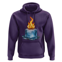 Subtle Anti Ice Hoodie Ice Melting Satire Political Humor