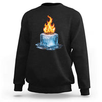 Subtle Anti Ice Sweatshirt Ice Melting Satire Political Humor