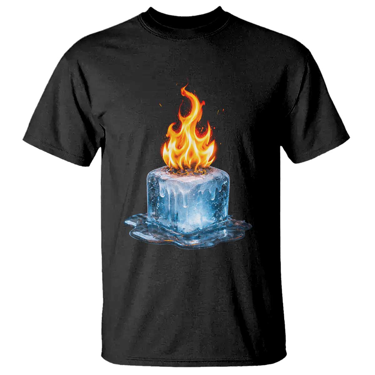 Subtle Anti Ice T Shirt Ice Melting Satire Political Humor