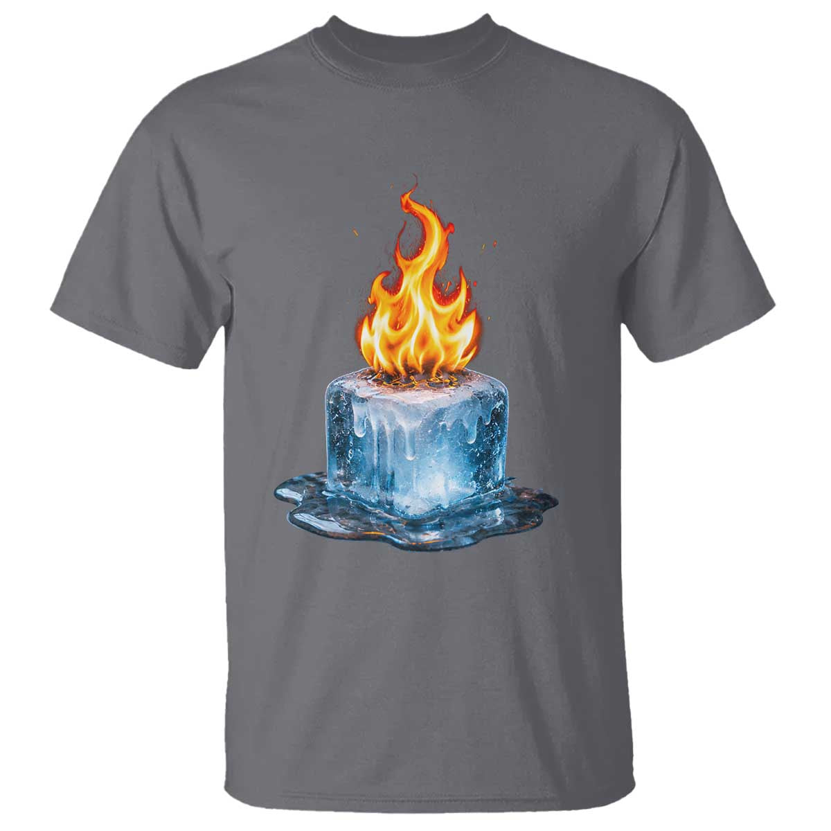 Subtle Anti Ice T Shirt Ice Melting Satire Political Humor