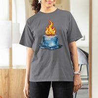Subtle Anti Ice T Shirt For Women Ice Melting Satire Political Humor