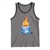 Subtle Anti Ice Tank Top Ice Melting Satire Political Humor