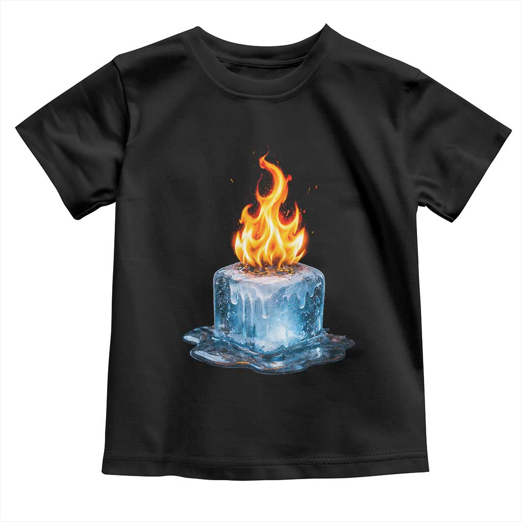 Subtle Anti Ice Toddler T Shirt Ice Melting Satire Political Humor