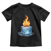 Subtle Anti Ice Toddler T Shirt Ice Melting Satire Political Humor