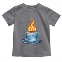 Subtle Anti Ice Toddler T Shirt Ice Melting Satire Political Humor