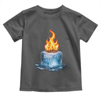Subtle Anti Ice Toddler T Shirt Ice Melting Satire Political Humor