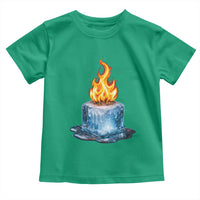 Subtle Anti Ice Toddler T Shirt Ice Melting Satire Political Humor