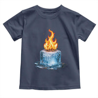 Subtle Anti Ice Toddler T Shirt Ice Melting Satire Political Humor