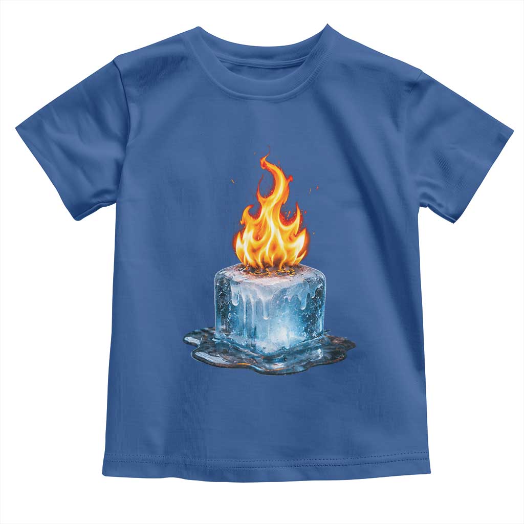 Subtle Anti Ice Toddler T Shirt Ice Melting Satire Political Humor