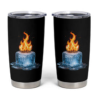Subtle Anti Ice Tumbler Cup Ice Melting Satire Political Humor