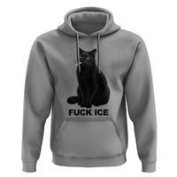 Fck Ice Smoking Cat Hoodie Subtle FDT Black Cat Meme