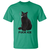 Fck Ice Smoking Cat T Shirt Subtle FDT Black Cat Meme