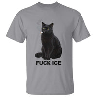 Fck Ice Smoking Cat T Shirt Subtle FDT Black Cat Meme