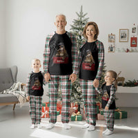 Funny Smoking Cat Meme Plaid Pajama Set Vintage Graphic Cigarette Kitty Beer Cat Lover