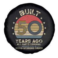 Funny 50th Birthday Spare Tire Cover Vintage Retro Built 50 Years Ago