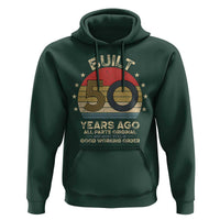 Funny 50th Birthday Hoodie Vintage Retro Built 50 Years Ago