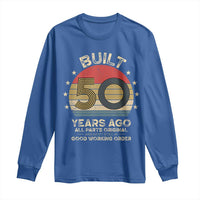 Funny 50th Birthday Long Sleeve Shirt Vintage Retro Built 50 Years Ago