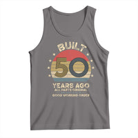 Funny 50th Birthday Tank Top Vintage Retro Built 50 Years Ago