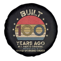 Funny 100th Birthday Spare Tire Cover Vintage Retro Built 100 Years Ago