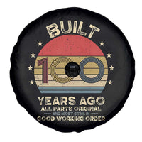 Funny 100th Birthday Spare Tire Cover Vintage Retro Built 100 Years Ago