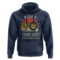 Funny 90th Birthday Hoodie Vintage Retro Built 90 Years Ago
