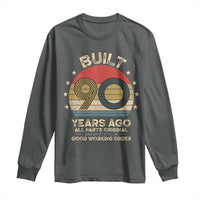 Funny 90th Birthday Long Sleeve Shirt Vintage Retro Built 90 Years Ago